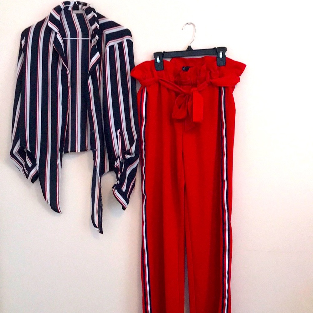 A Night On The Town Red White and Blue Outfit
